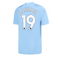 Echipament fotbal Manchester City Julian Alvarez #19 Tricou Acasa 2023-24 maneca scurta